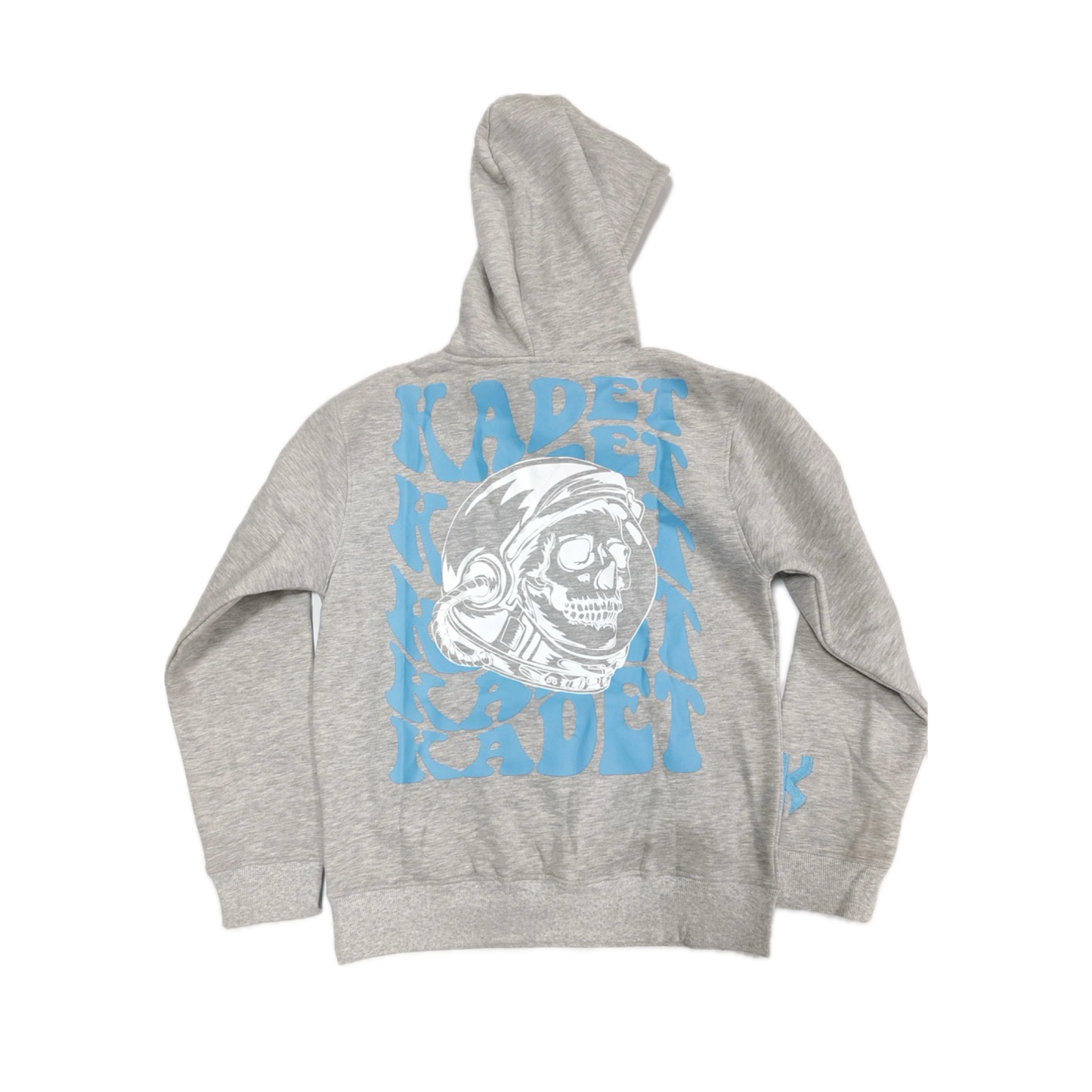 Sky Blue & Grey Hoodie