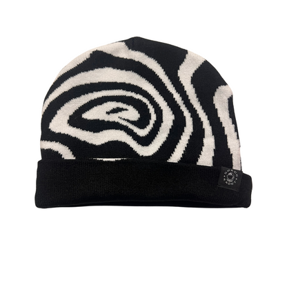 Galaxy Beanie - Black and White