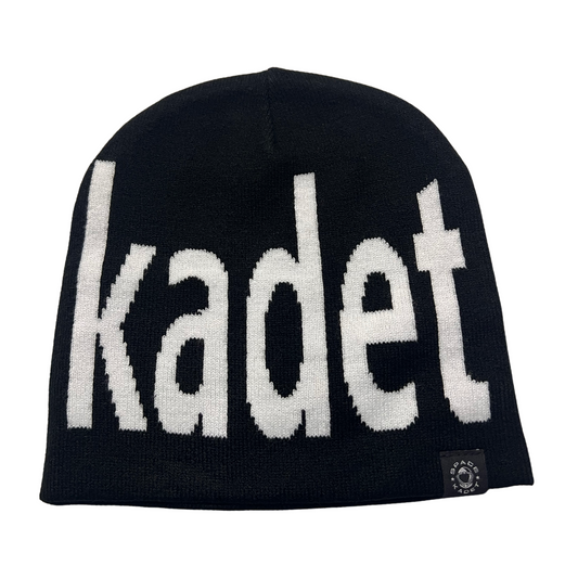 Kadet Mini Beanie - Black and White