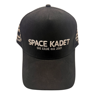 Space Kadet Snap Back Trucker - Abyss Black