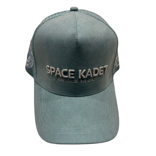 Space Kadet Snap Back Trucker - Mint Blue