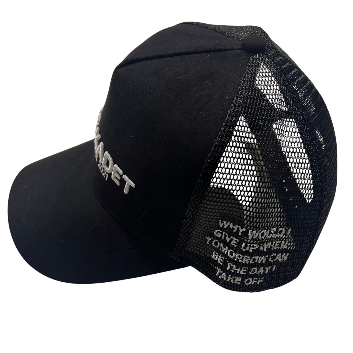 Space Kadet Snap Back Trucker - Abyss Black